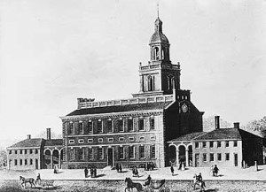 exterior_view_of_independence_hall_circa_1770s